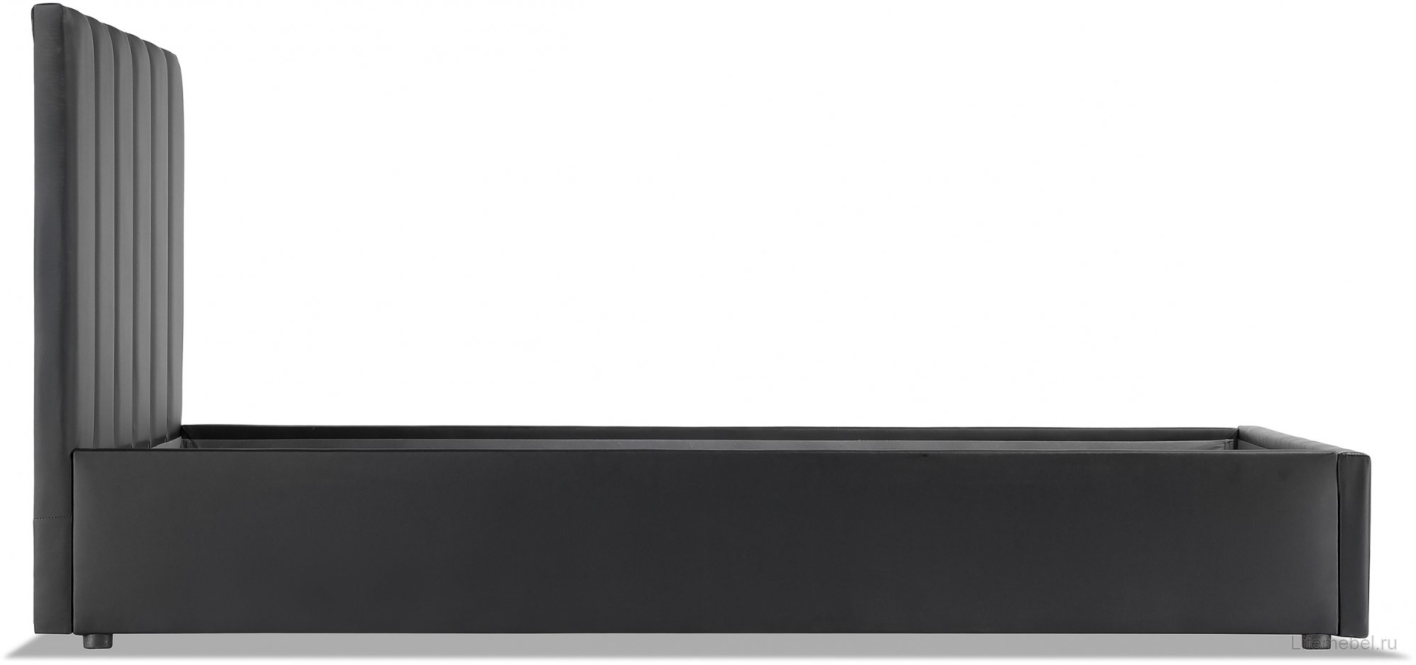 Полутораспальная кровать Афродита-3 120х200 с ПМ коричневый велюр bingo chocolate