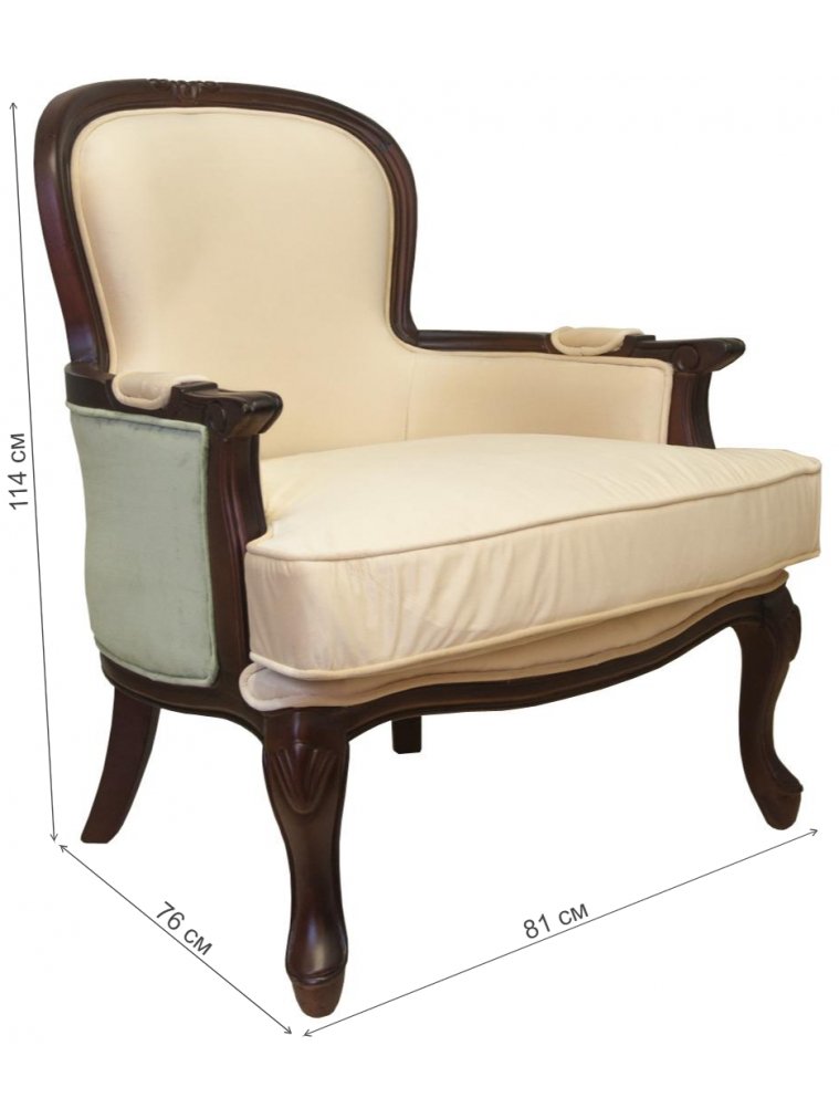 Кресло Diesta YF-1817-BG velvet Кресло Diesta YF-1817-BG velvet