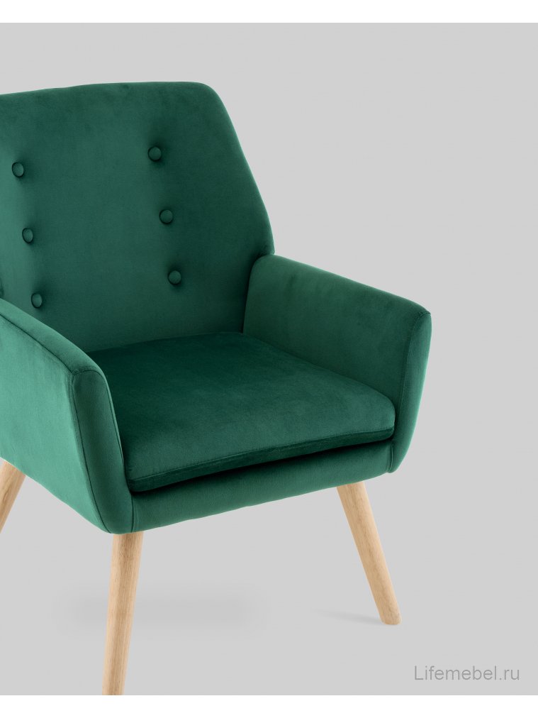 Кресло Райт тёмно-зелёный Кресло Райт тёмно-зелёный