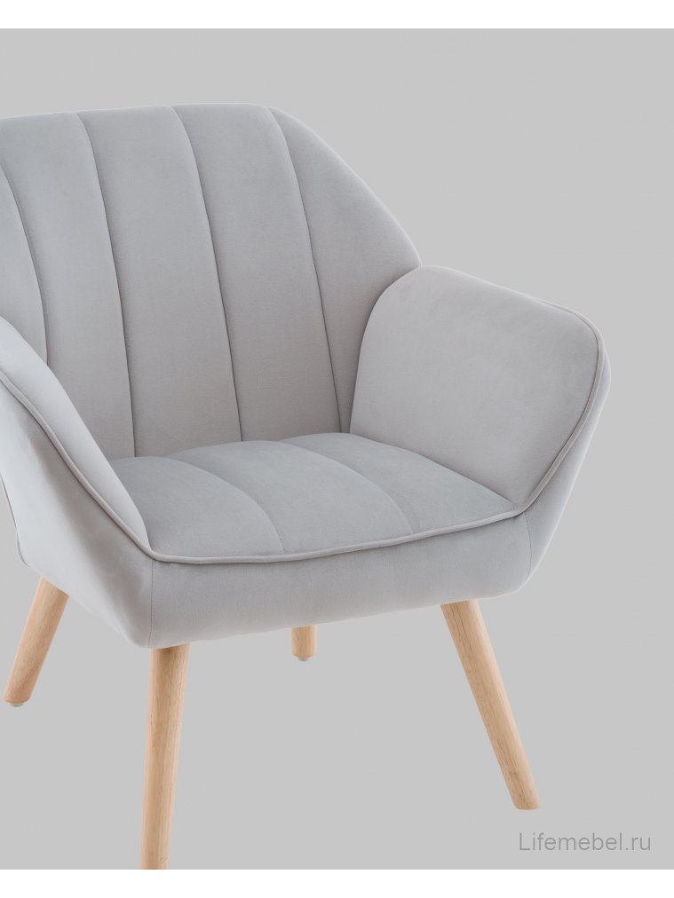 Кресло Руди серебристый Кресло Руди серебристый