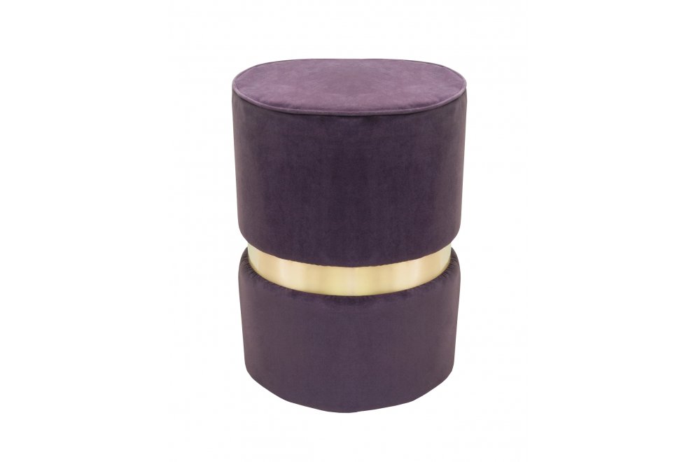 Дизайнерский пуф Brassy Violet Дизайнерский пуф Brassy Violet