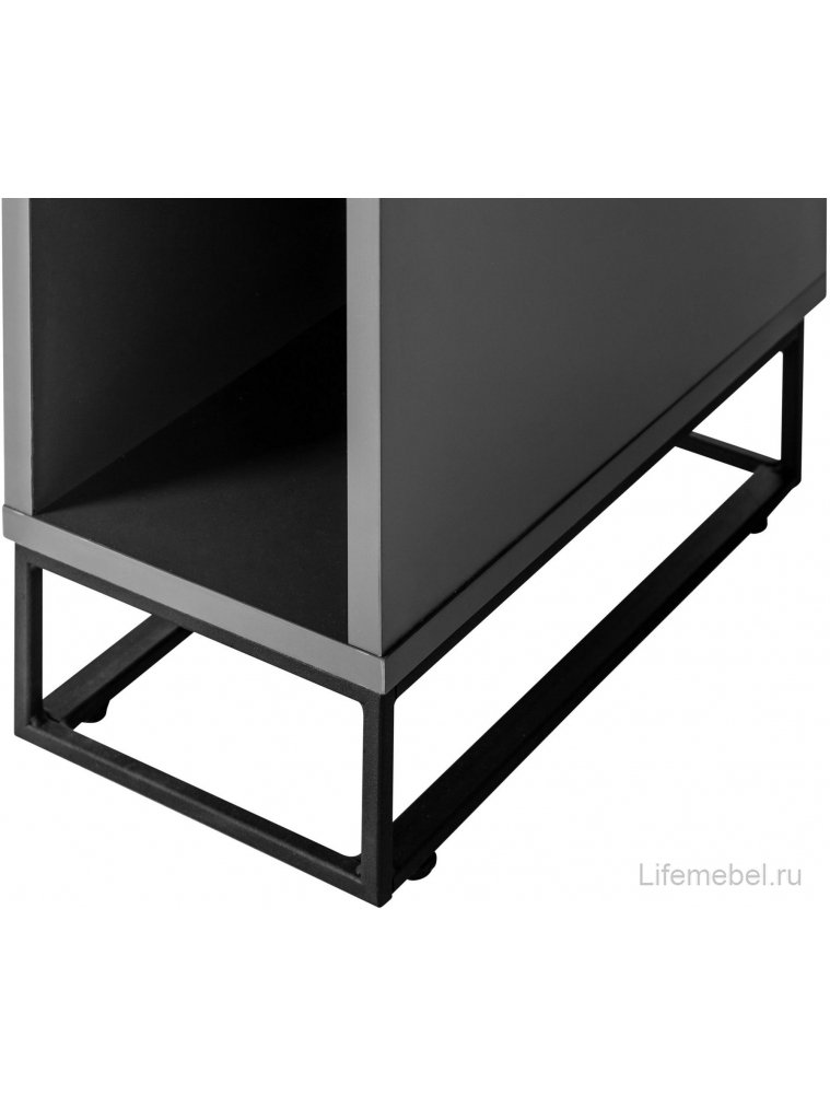 Стеллаж City узкий графит Стеллаж City узкий графит