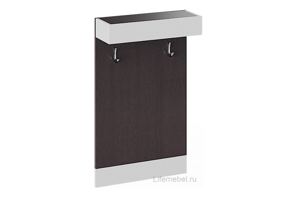 Модульная прихожая Фьюжн венге линум / белый глянец комплектация 2