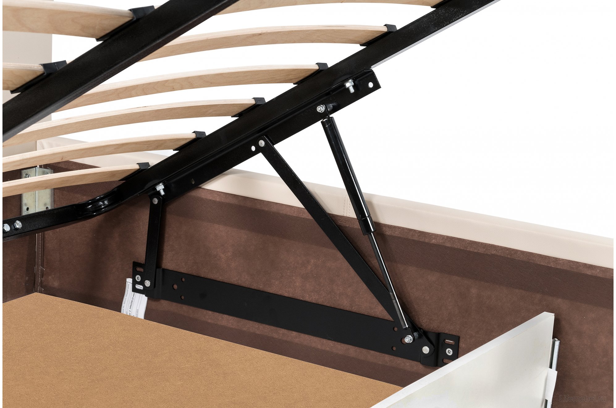 Двуспальная кровать Афродита-2 160х200 лиловый велюр bingo lilac