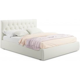 Двуспальная кровать Verona 160х200 бежевый велюр