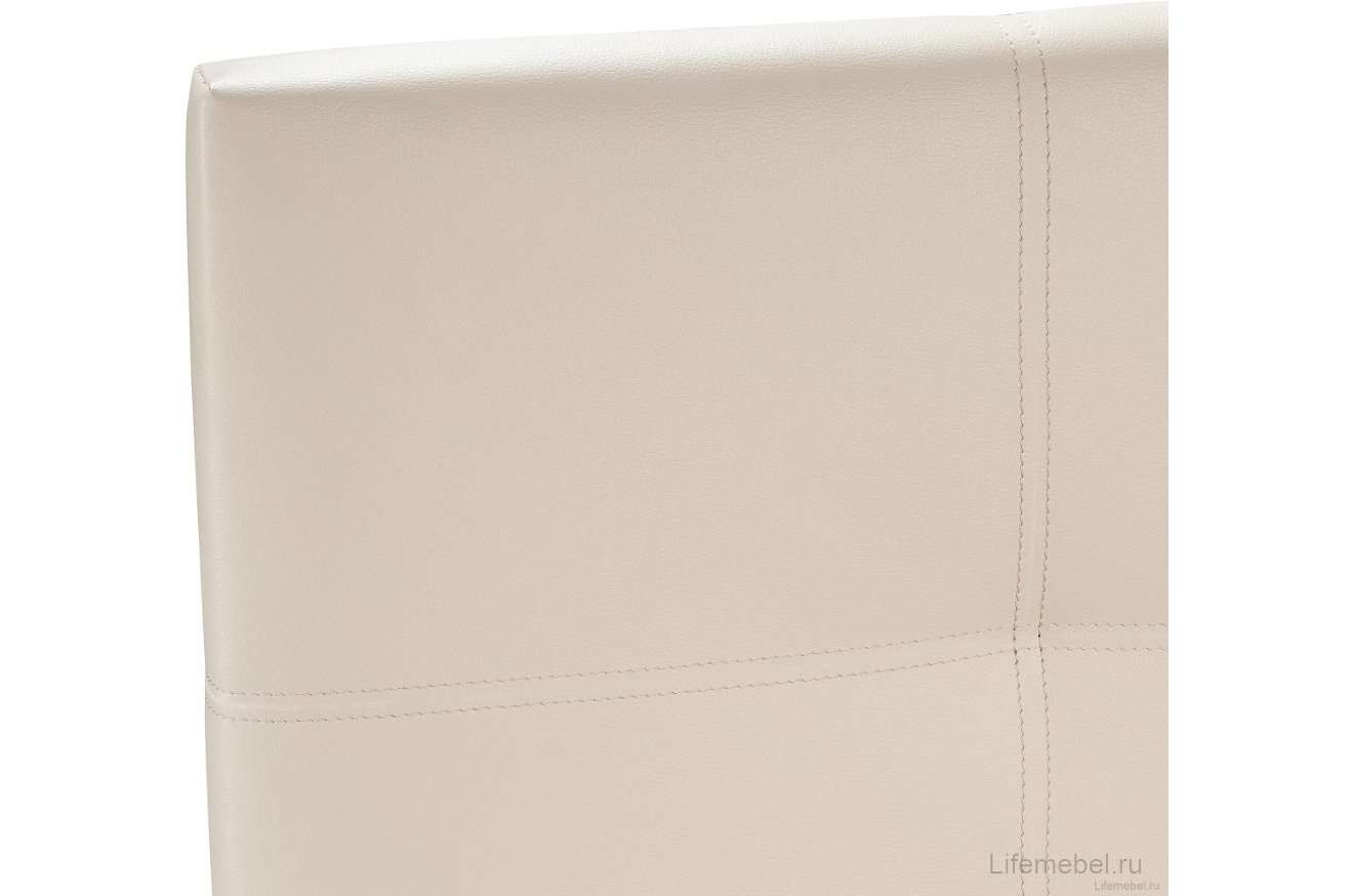 Полутораспальная кровать Афродита-2 140х200 с ПМ светло-серый велюр bingo ash