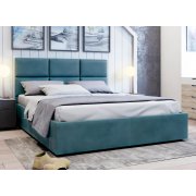 синий велюр shaggy azzure