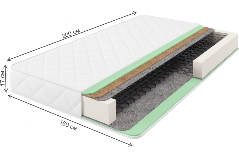 Матрас Promo B Cocos 160x200 Матрас Promo B Cocos 160x200