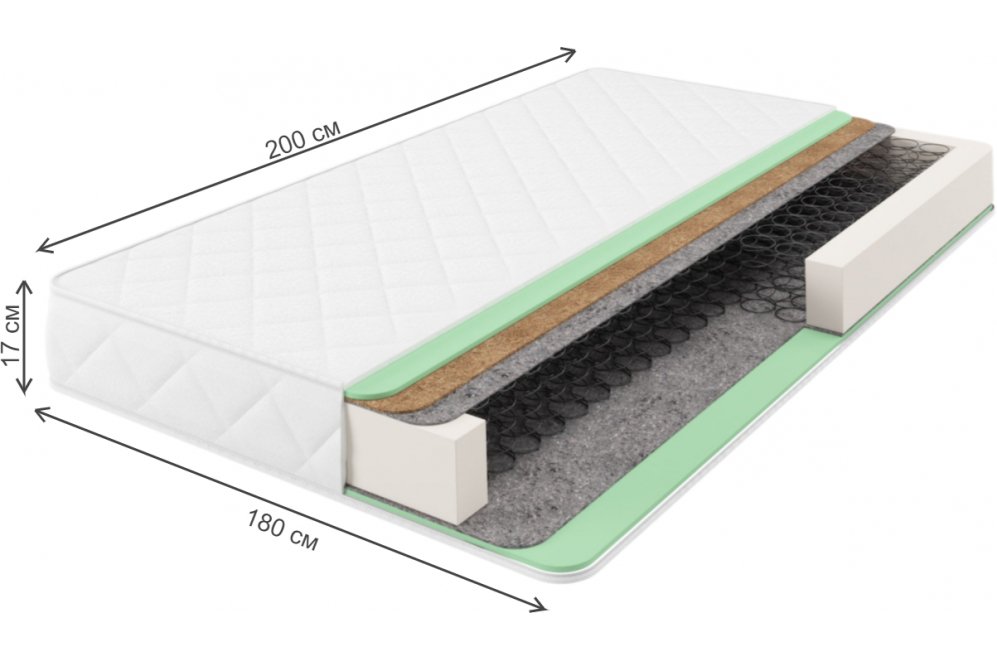 Матрас Promo B Cocos 180x200 Матрас Promo B Cocos 180x200