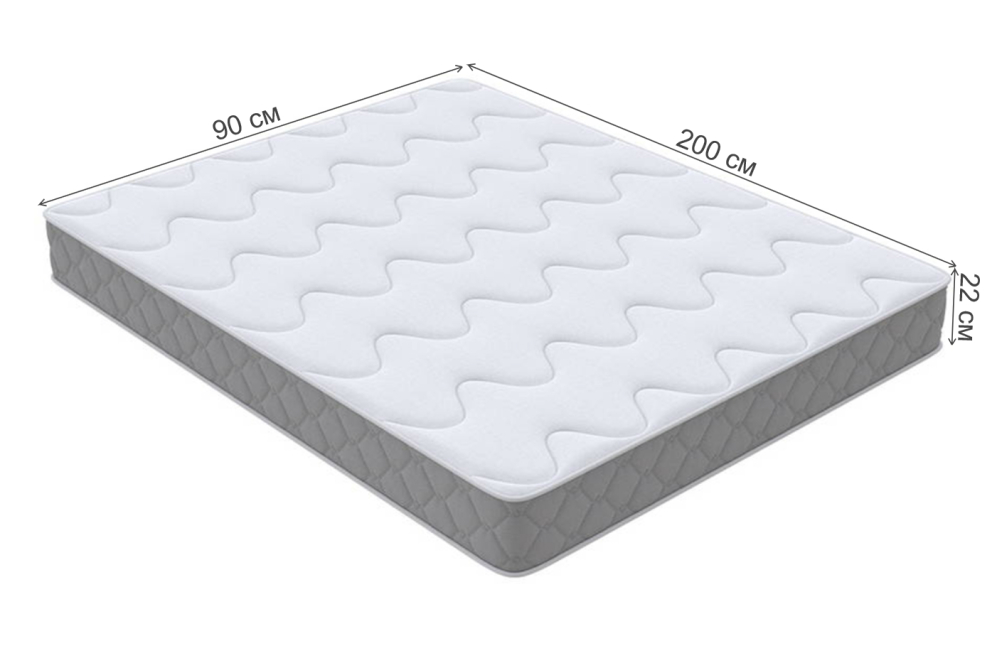 Матрас Sova Plus M 90х200 Матрас Sova Plus M 90х200