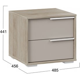 Прикроватная тумба Эмбер ТД 348.03.01