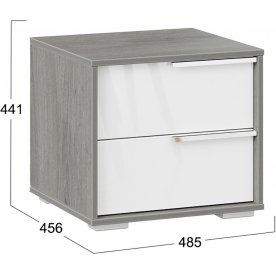 Прикроватная тумба Эмбер ТД 348.03.01