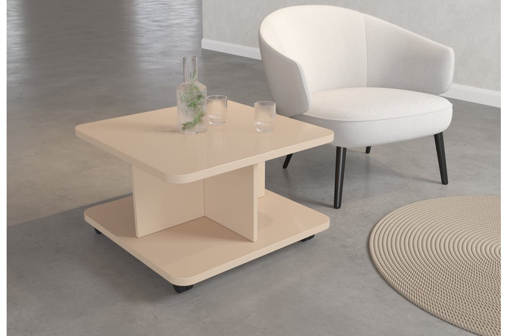 Стол журнальный квадратный BALANCE (640*640*400) teakwood Стол журнальный квадратный BALANCE (640*640*400) teakwood
