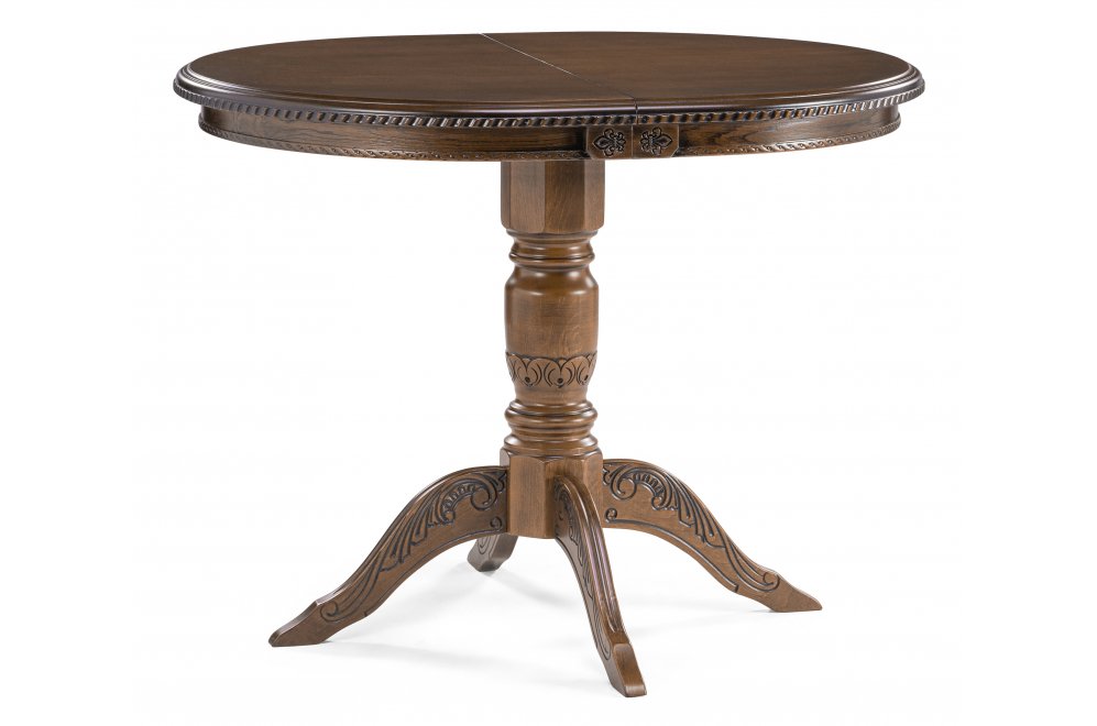 Деревянный стол Аллофан круглый орех Деревянный стол Аллофан круглый орех