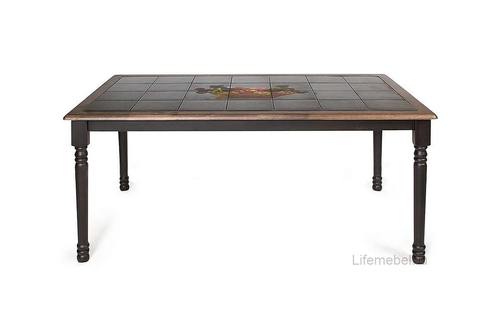 Стол CT 3760P венге /рисунок плитки "Корзина с фруктами"