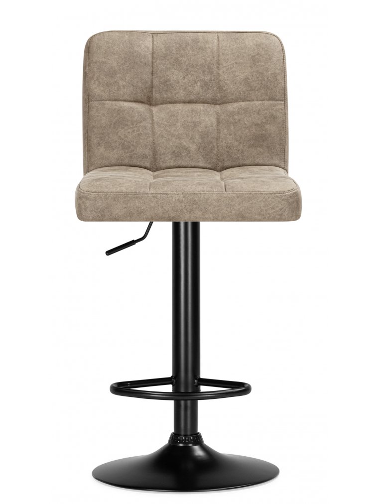 Барный стул Paskal коричневый / черный Барный стул Paskal коричневый / черный