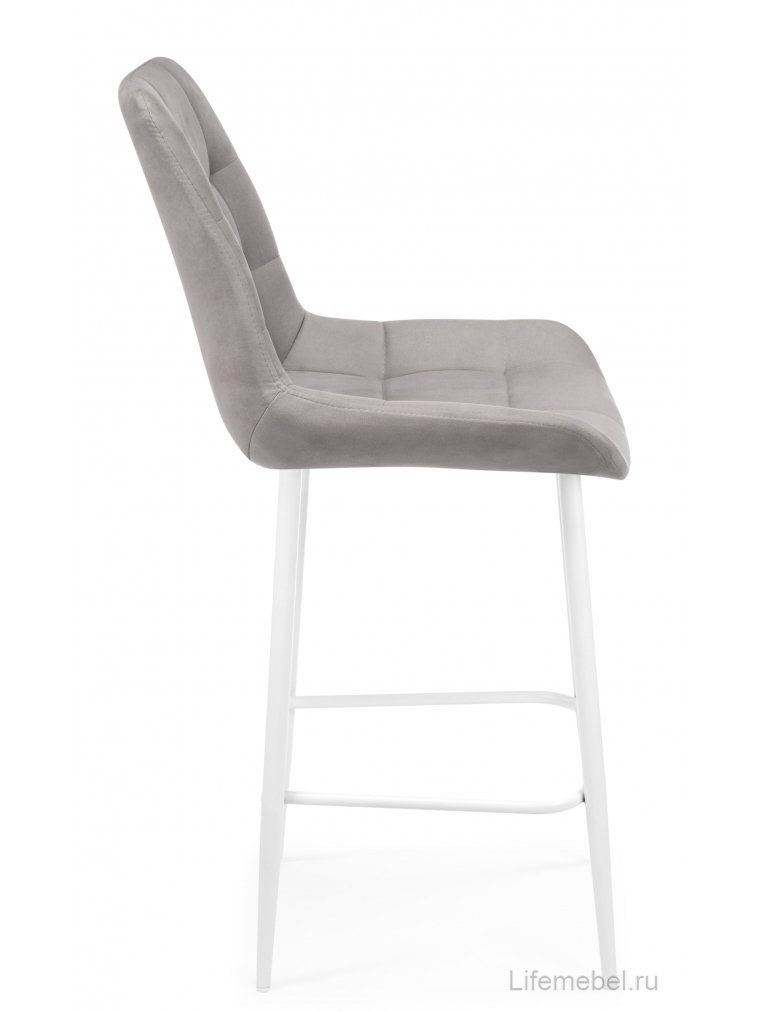 Полубарный стул Челси латте (zd 290) / белый Полубарный стул Челси латте (zd 290) / белый