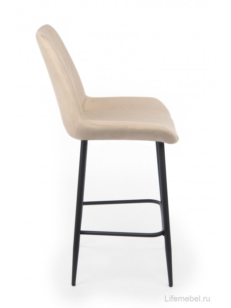 Полубарный стул Седа бежевый (zd 210) / черный Полубарный стул Седа бежевый (zd 210) / черный