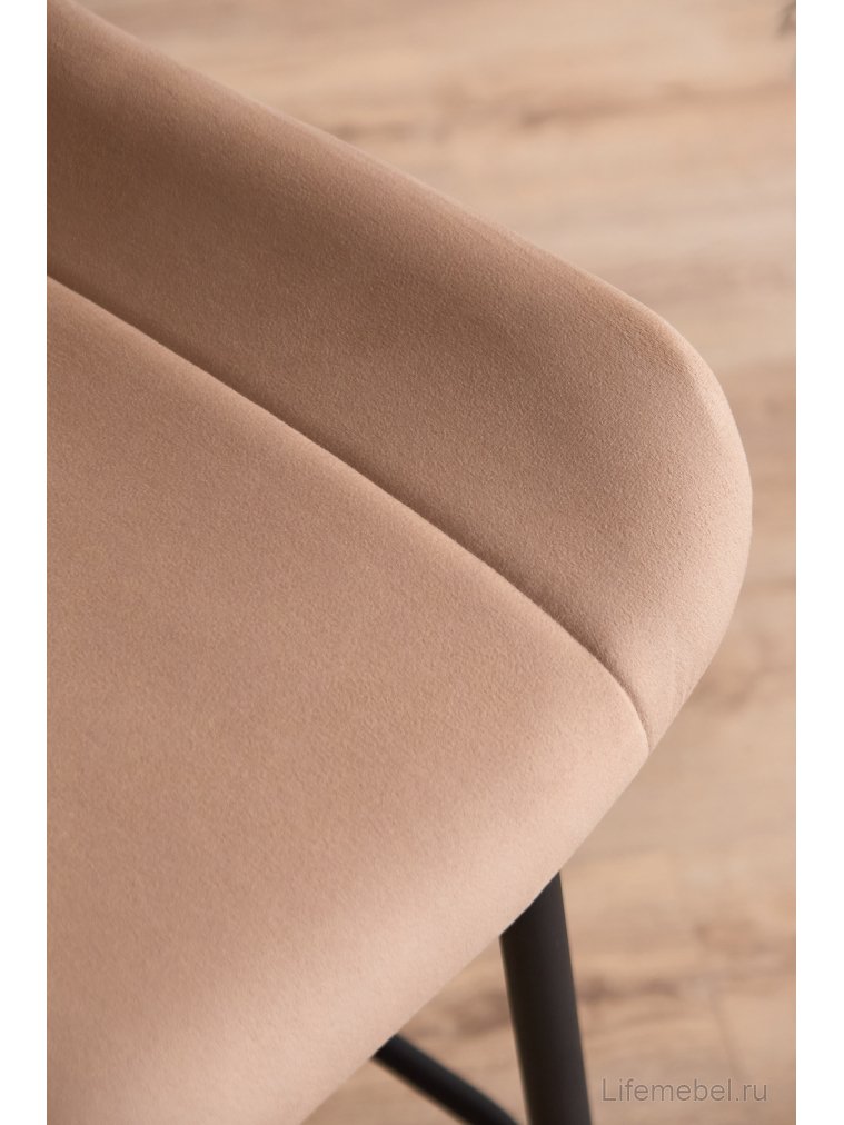 Полубарный стул Седа бежевый (zd 210) / черный Полубарный стул Седа бежевый (zd 210) / черный