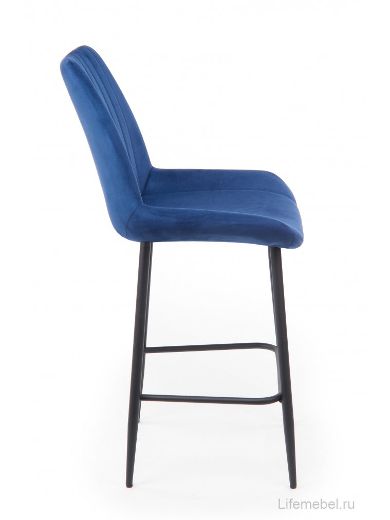 Полубарный стул Седа синий (zd 798) / черный Полубарный стул Седа синий (zd 798) / черный