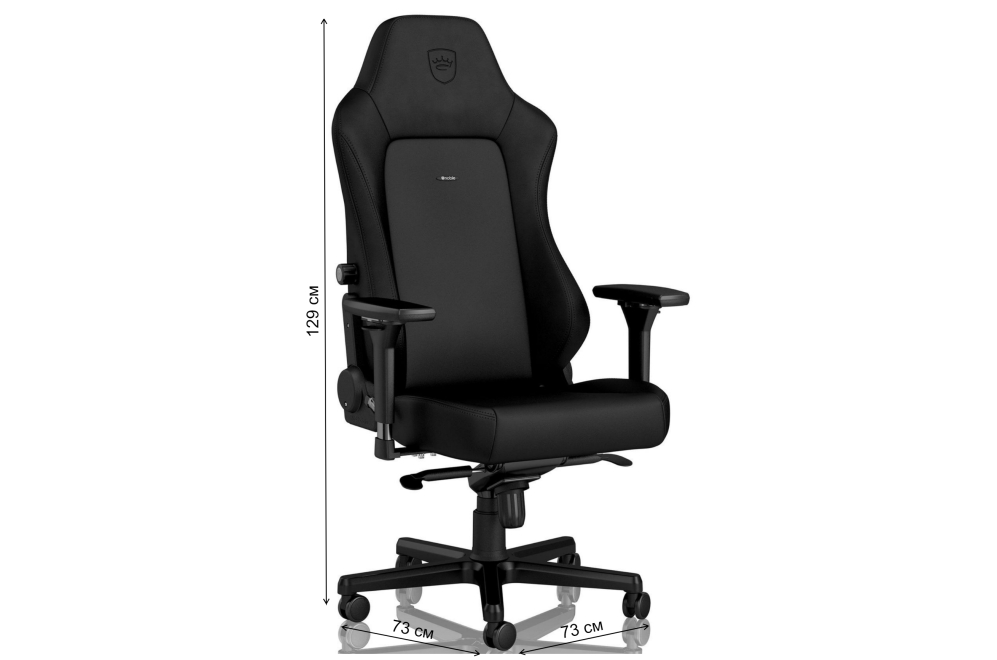 Компьютерное кресло NoblechAirs Hero Black black Компьютерное кресло NoblechAirs Hero Black black