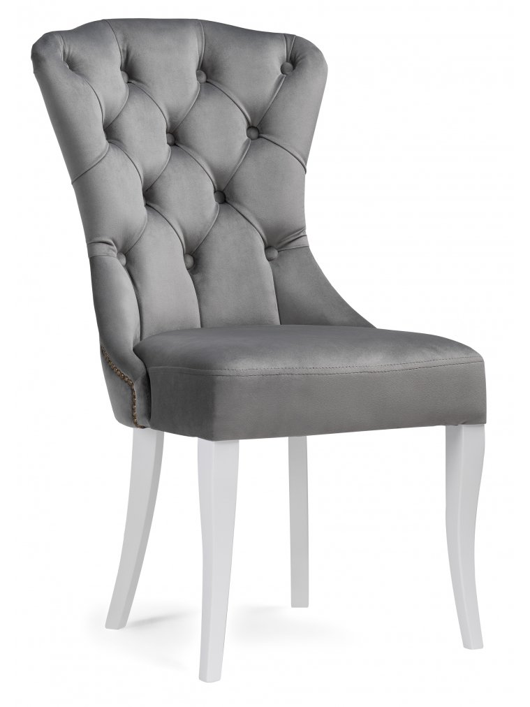 Деревянный стул Милано 1 серый / белый Деревянный стул Милано 1 серый / белый