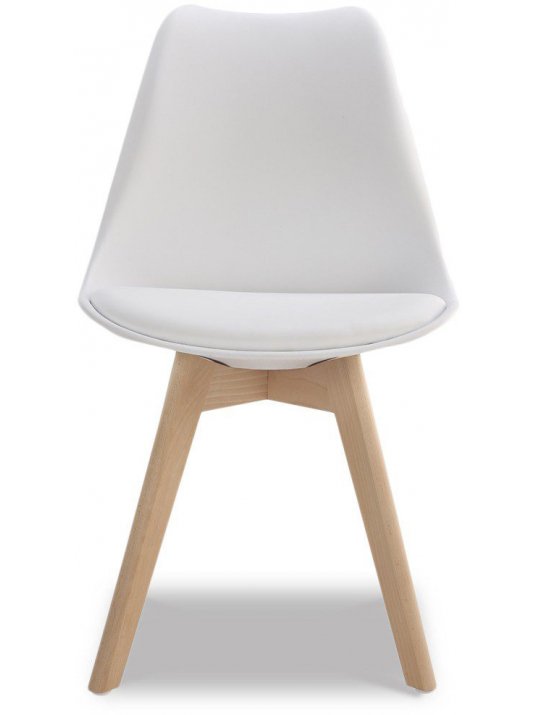 Деревянный стул Pioneer белый / деревянный Деревянный стул Pioneer белый / деревянный