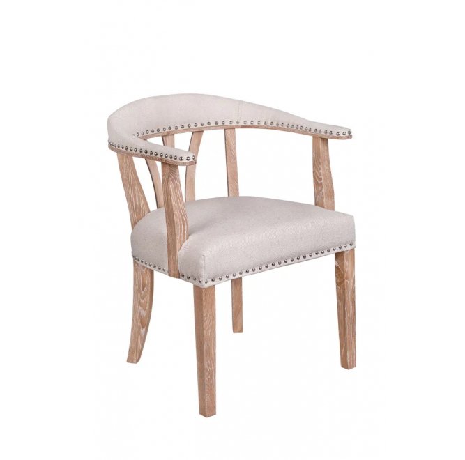 Мягкий стул с подлокотниками Tanner Beige Мягкий стул с подлокотниками Tanner Beige
