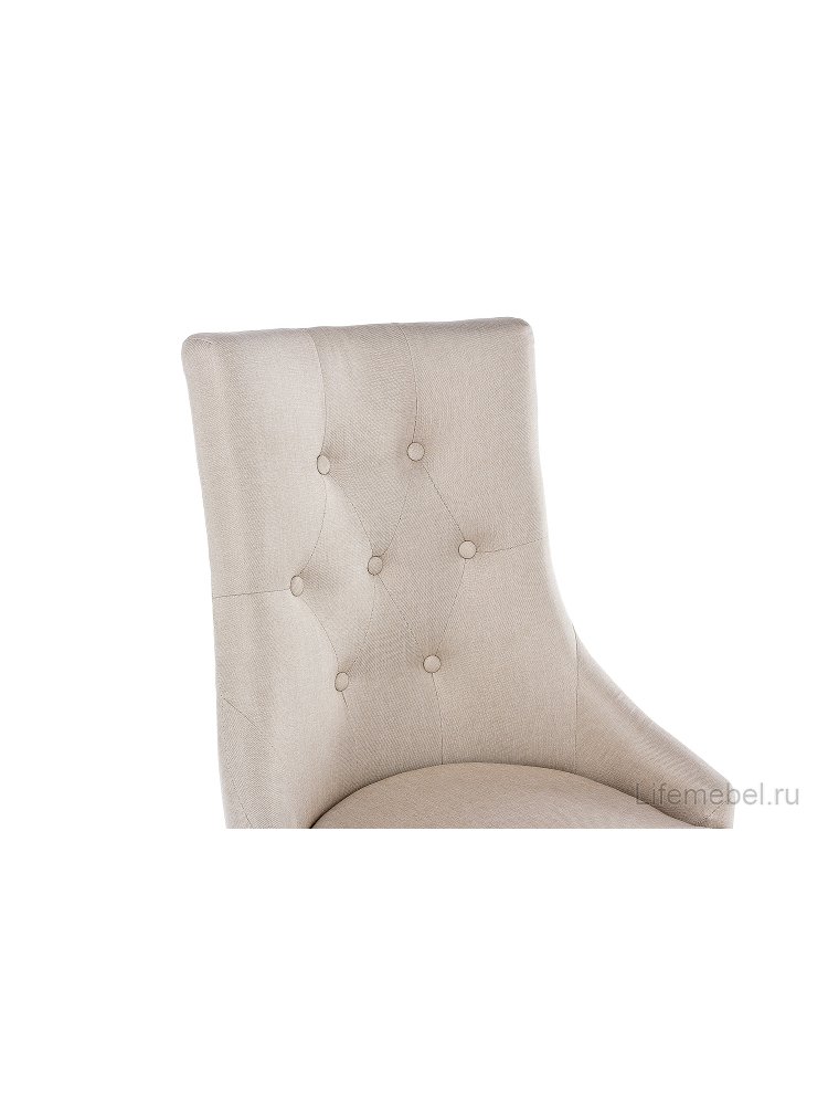 Стул Elegance dark walnut / fabric cream Стул Elegance dark walnut / fabric cream