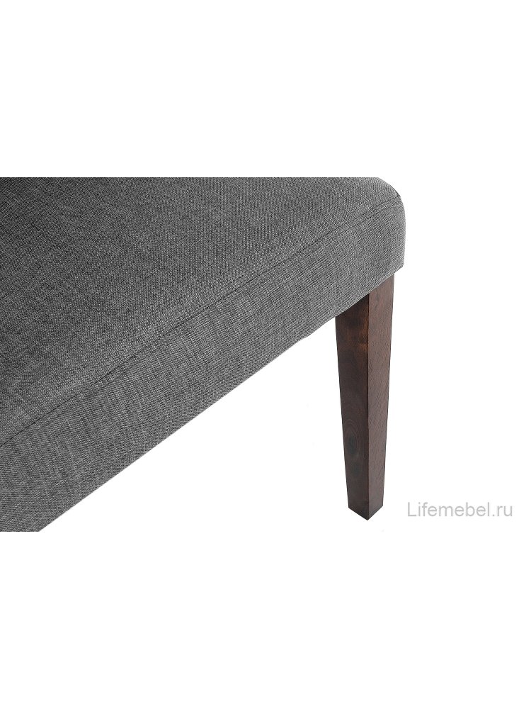 Стул Elegance dark walnut / fabric grey