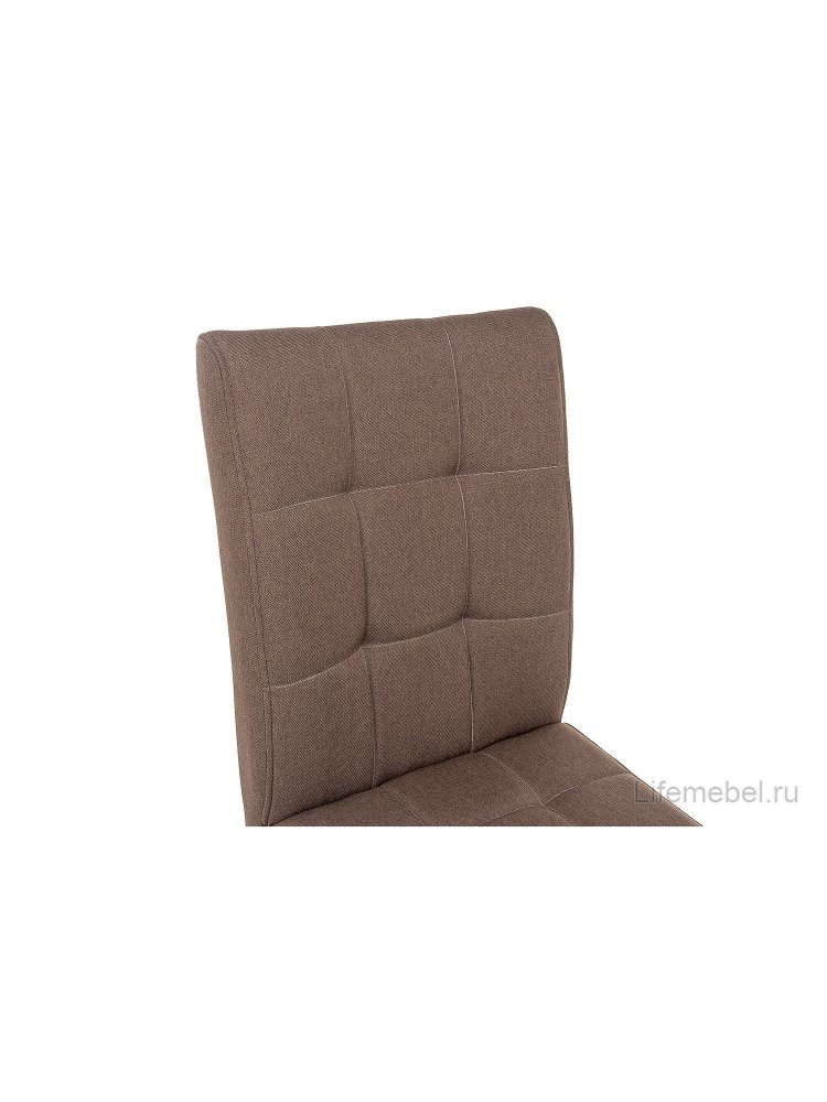 Стул Madina dark walnut / fabric brown