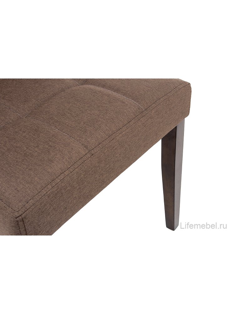 Стул Madina dark walnut / fabric brown