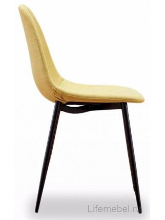 Стул Vincent желтый / черный