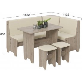 Кухонный уголок Техас Исполнение 1