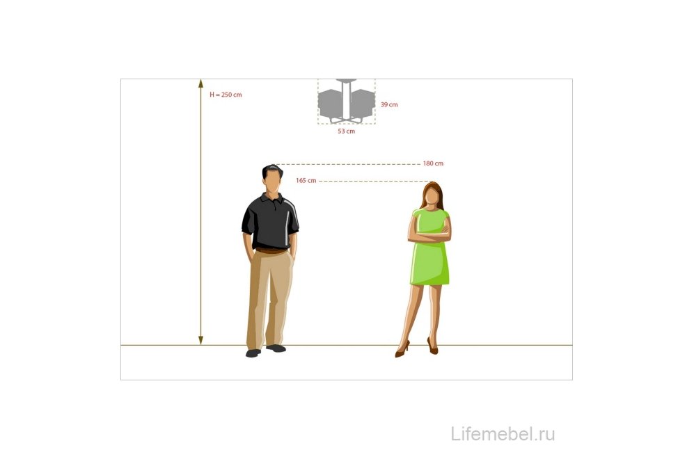 Люстра на штанге Прато 101011904