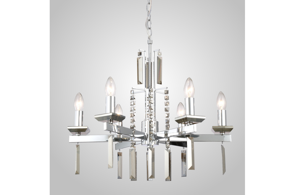 Подвесная люстра MARRON SP6 CHROME Подвесная люстра MARRON SP6 CHROME