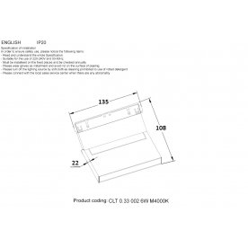 Магнитный трековый светильник CLT 0.33 002 6W WH M4000K