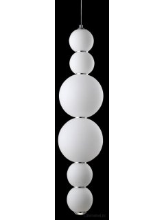 Подвесной светильник DESI SP6 CHROME/WHITE Подвесной светильник DESI SP6 CHROME/WHITE