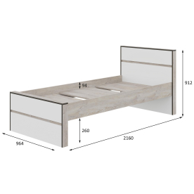 Комплект детской мебели Акита комплектация 3