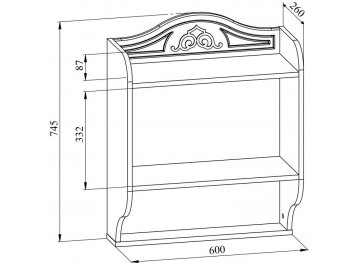 Комплект детской мебели Ассоль комплектация 7