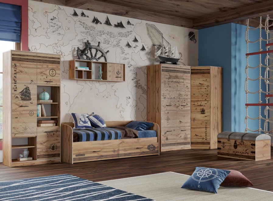 Комплект детской мебели Фрегат комплектация 2