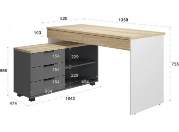 Комплект детской мебели Скайлайт комплектация 2