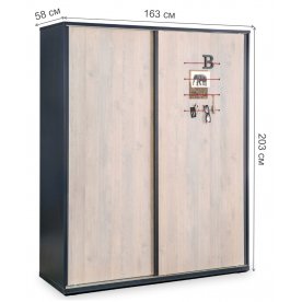 Шкаф-купе детский Trio