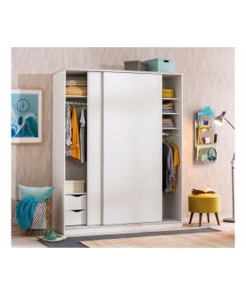 Шкаф-купе детский White