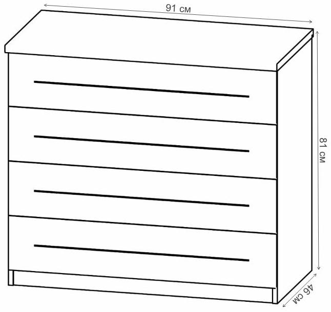 Комод Василиса СП-001-01П