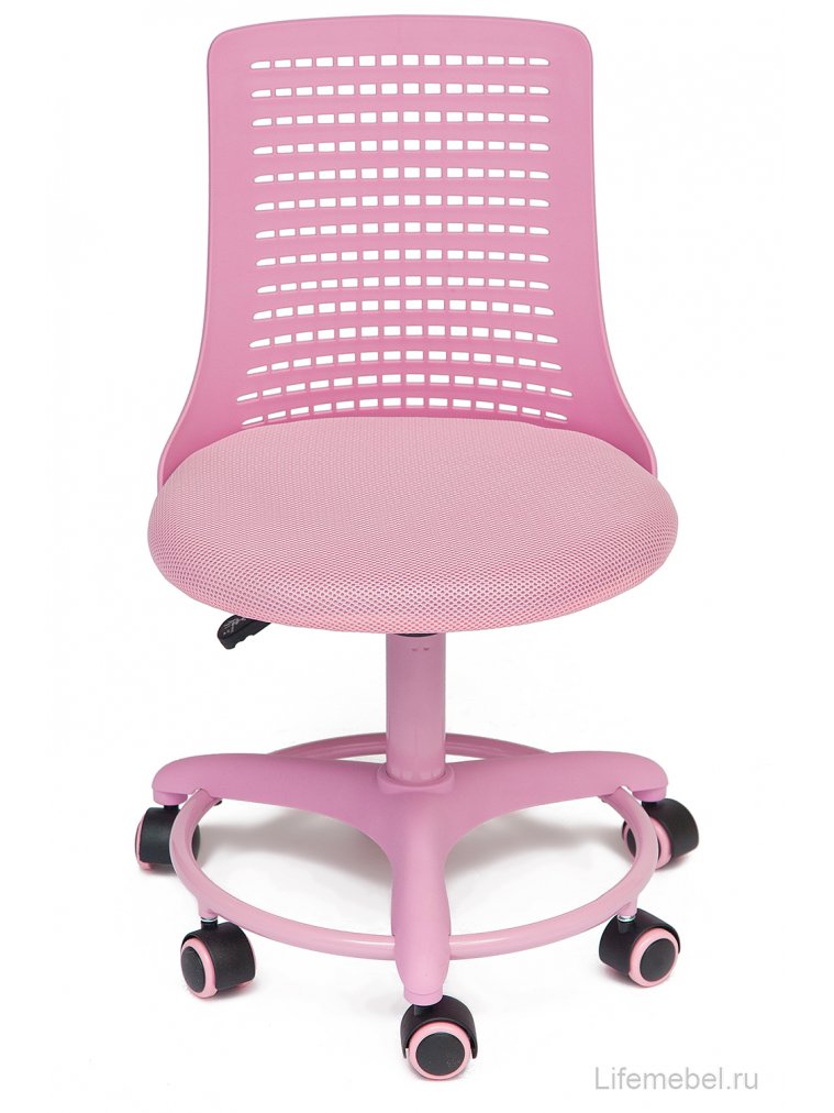 Компьютерное кресло Kiddy розовое ткань (сетка)