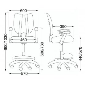 Компьютерное кресло Pegas