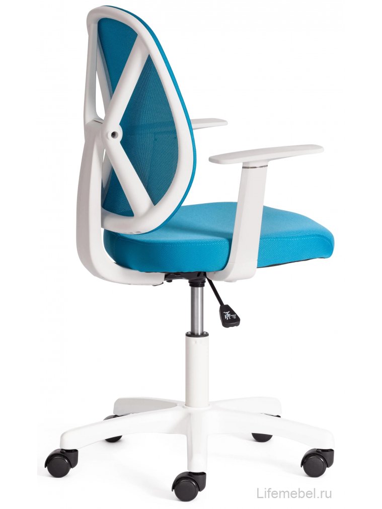 Компьютерное кресло Play white blue синий
