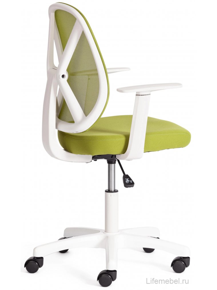 Компьютерное кресло Play white green зеленый