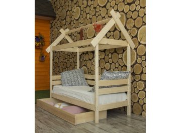 Кровать-домик Пеппи 70х190